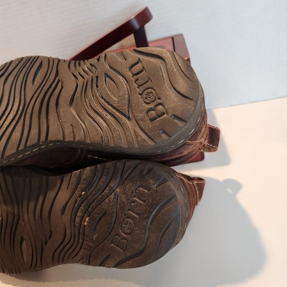 MEN'S Sz. 10 Born Genuine Suede McNeil Collection Lace-Up Chukka Dark Brown - Picture 7 of 9